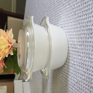 Anchor Hocking Fire King Milk Glass Mini Casserole Dishes